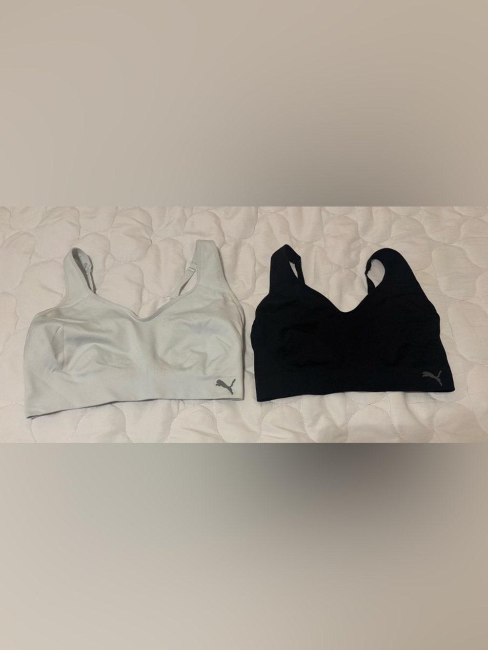 Puma lot of 2 sports bras XL